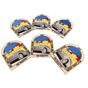 Porsche 356 Registry Patches (6) East Coast Holiday 911 West Baden Indiana 2009